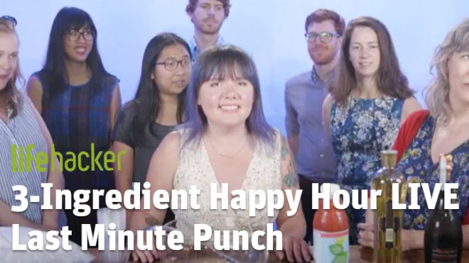 3-Ingredient Happy Hour: Last Minute Punch