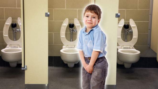 How To Keep The Automatic Flushing Toilet From Scaring The Crap Out Of Your Kid