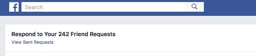 How To See Who Has Left Your Facebook Friend Request Hanging