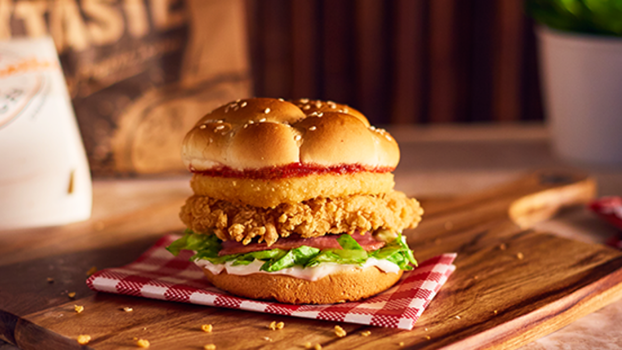 Takeaway Truth: KFC Zinger Mozzarella Burger