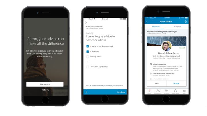 LinkedIn Launches ‘Tinder For Mentors’