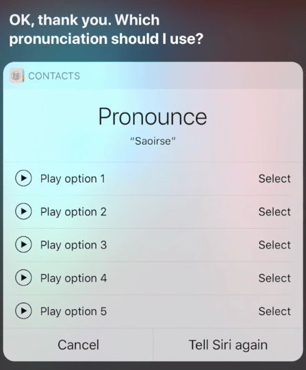 How To Get Siri To Pronounce Your Friends’ Names Correctly