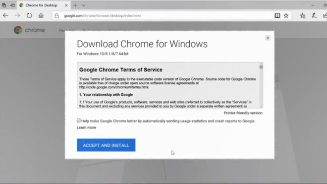 Microsoft Exec Demonstrates Edge’s Primary Purpose: Downloading Chrome