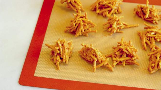 Haystacks Are The Easiest Two-Ingredient Confection You’ll Make All Season