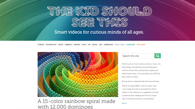 Use This Website As Your Antidote To The Mind-Numbing Kids’ Videos On The Internet  