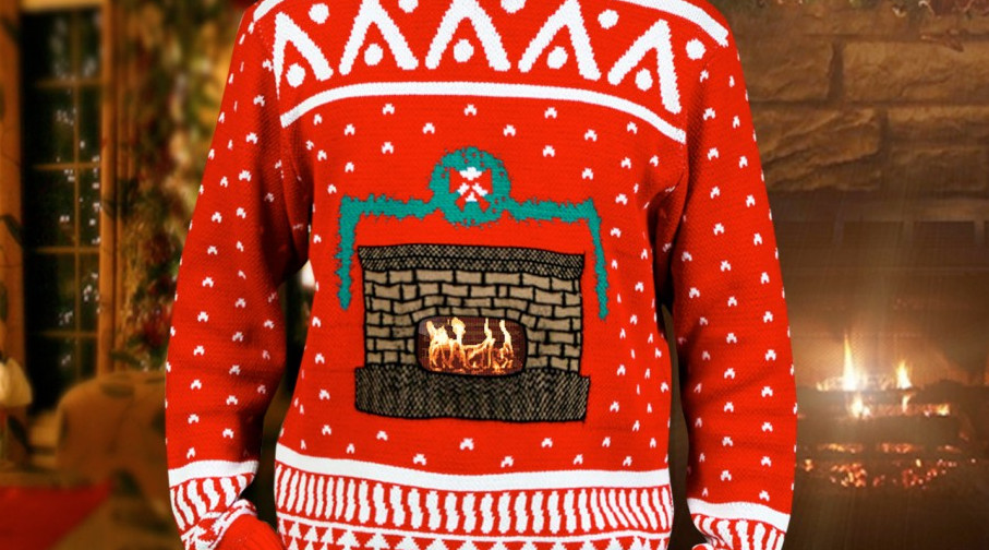Morphsuits Digital Dudz Amazing Ugly Xmas Jumper Sweater Download The App Bring it to Life with Your Phone 