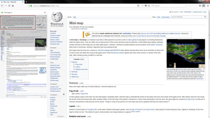 Minimap Scroller For Firefox Provides A Novel Way Of Browsing Websites
