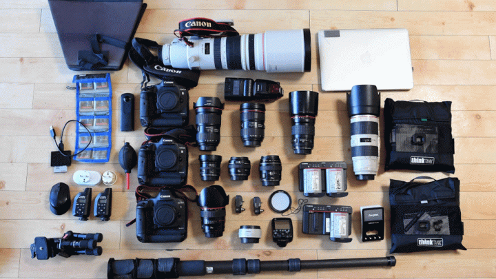 Here’s What A Winter Olympics Photographer Carries In Their Bag