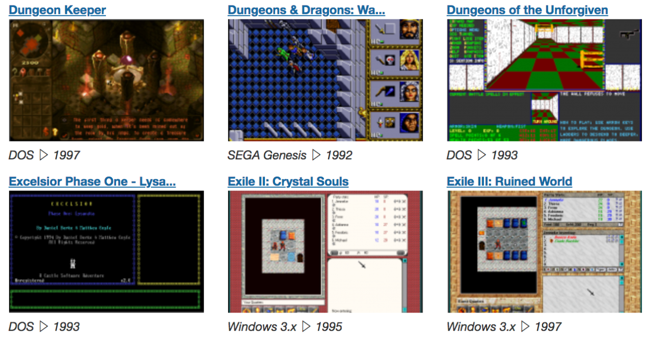 The Best Websites To Get Your Retro Gaming Fix