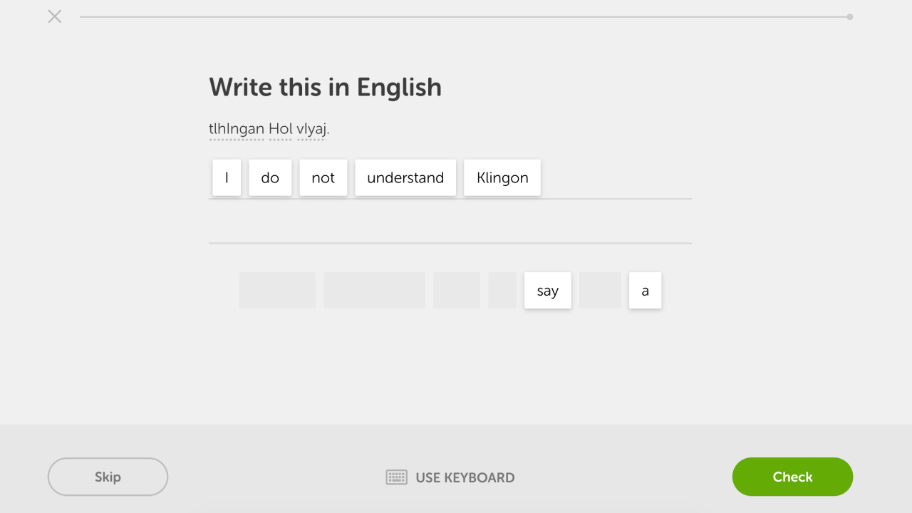 Language App Duolingo Finally Added Klingon