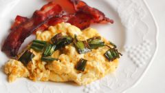 Fried Leek Greens Are Excellent On Scrambled Eggs