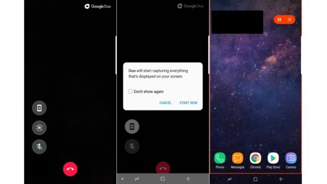 You Can Share Your Android Screen Over Google Duo