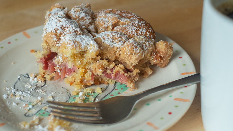 Ditch The Strawberries And Make This Rhubarb Cake