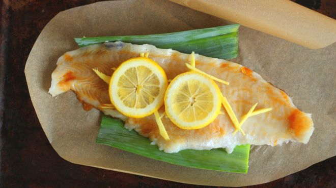 Use Leek Greens To Flavour Grilled Or Steamed Seafood 