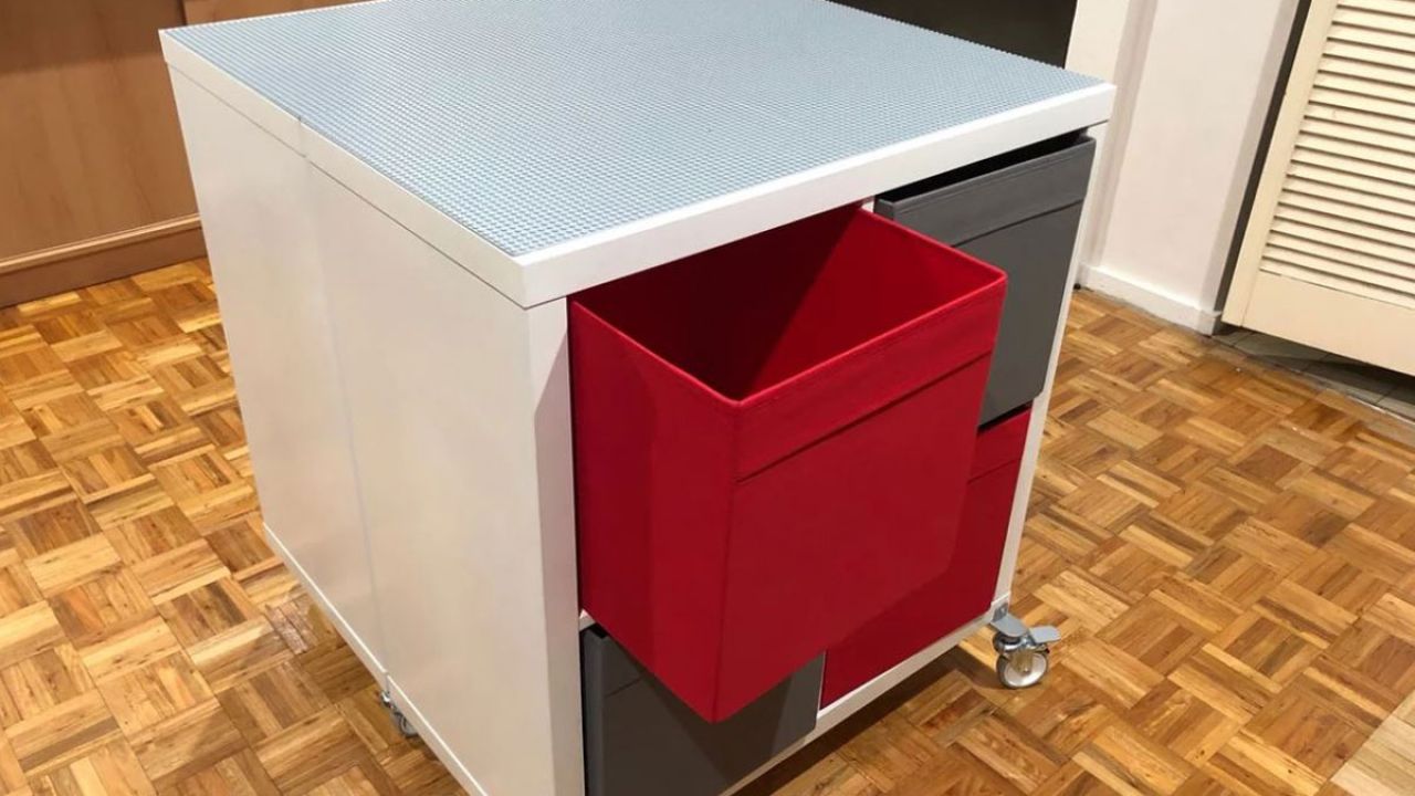 How To Make A Portable IKEA LEGO Play Centre