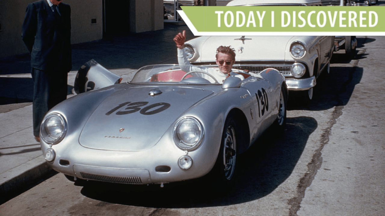 Today I Discovered The Mystery Of James Dean’s ‘Cursed’ Porsche Car