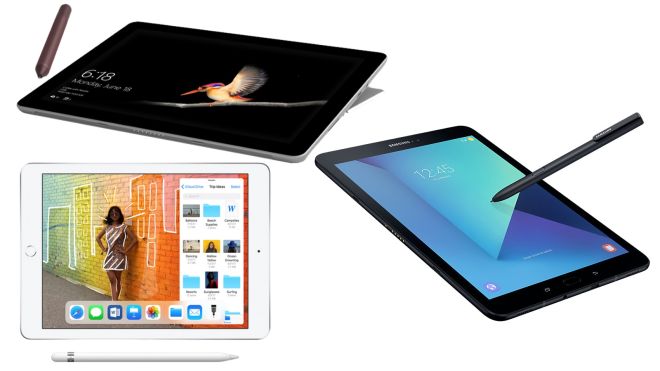 Spec Shootout: Microsoft Surface Go Vs iPad Vs Galaxy Tab S3