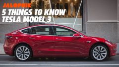 Five Things to Know About the Tesla Model 3
