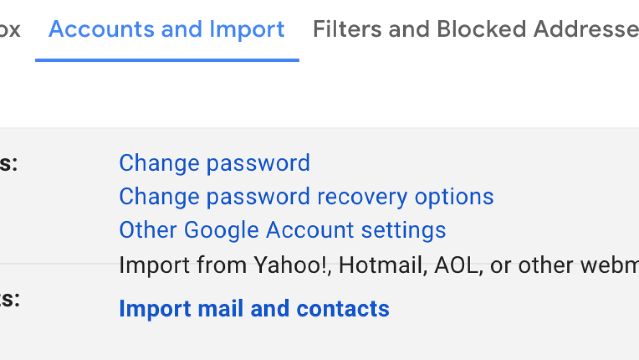 How Do I Import Another Email Account Into Gmail?