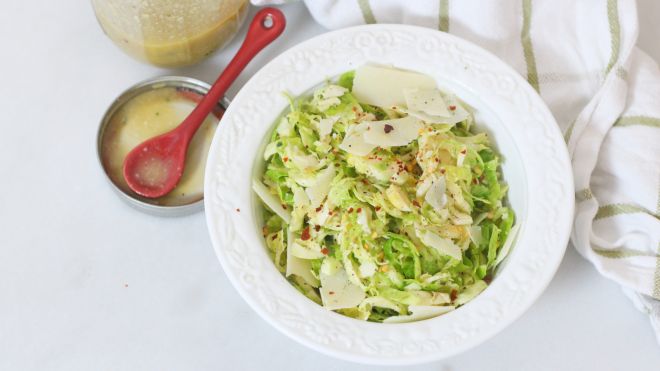 This Brussels Sprouts Salad Is Way Better Than It Sounds
