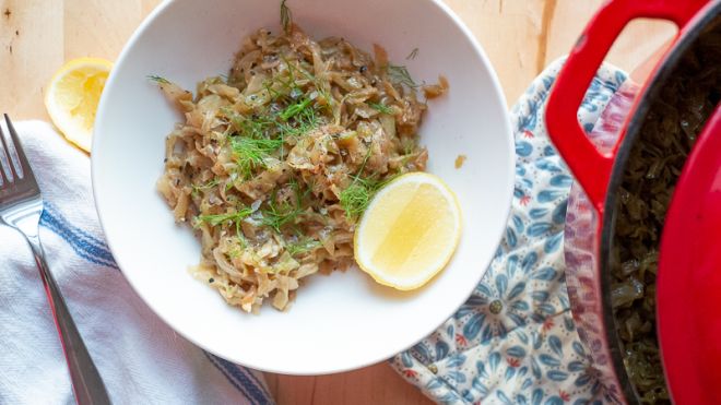 The Ultimate Winter Side Dish Is Smothered Cabbage