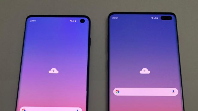 New Leaked Photos Of The Samsung Galaxy S10 And S10+ (Compare Their Holes!)