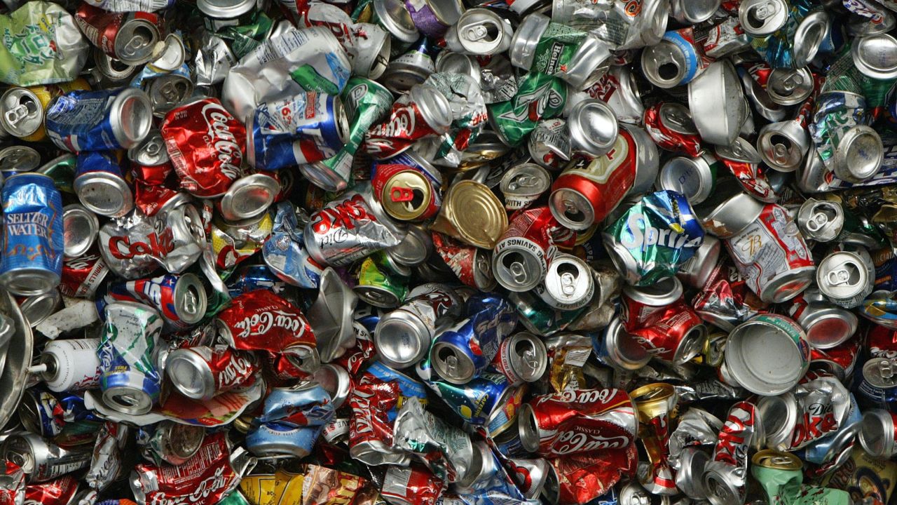 Don’t Crush Cans Before Recycling Them