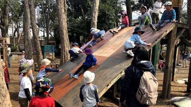 This Playground In Tokyo Encourages Kids To Take Risks 