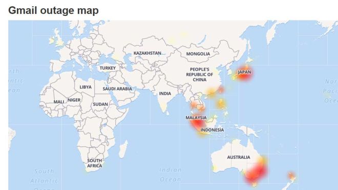 Gmail Is Having A Massive Outage In Australia Right Now