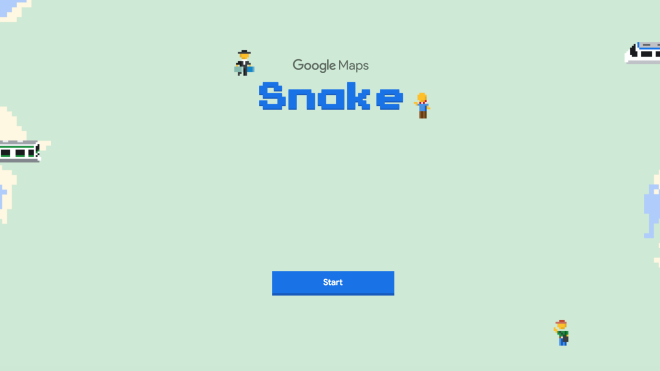 Google Maps Now Has A Hidden ‘Snake’ Game