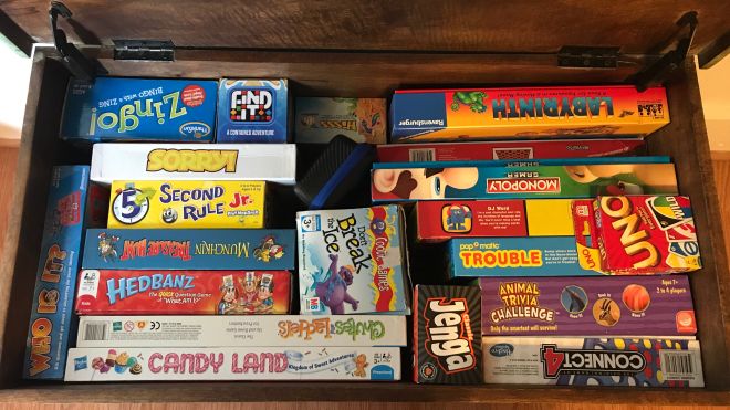 Store Your Kid’s Games Vertically Instead Of Stacking Them