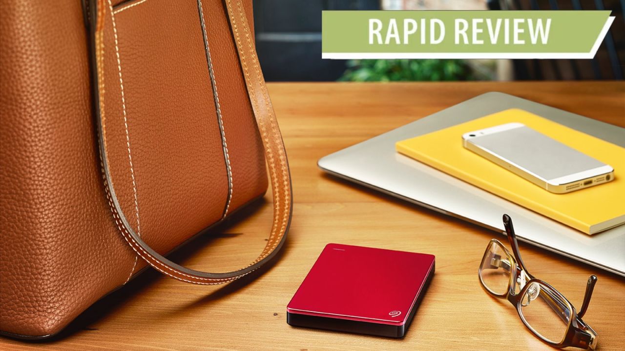 Rapid Review: Seagate Backup Plus Slim Portable Hard Drive