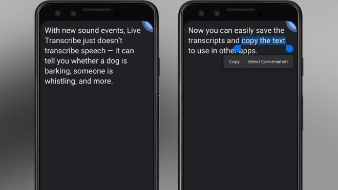 Google’s Live Transcribe Gets New Features
