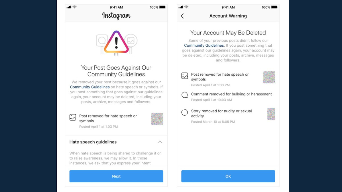 Instagram Will Now Warn You When You’re Being A Jerk