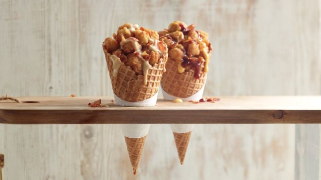 Red Rooster Is Now Selling Chicken Waffle Cones