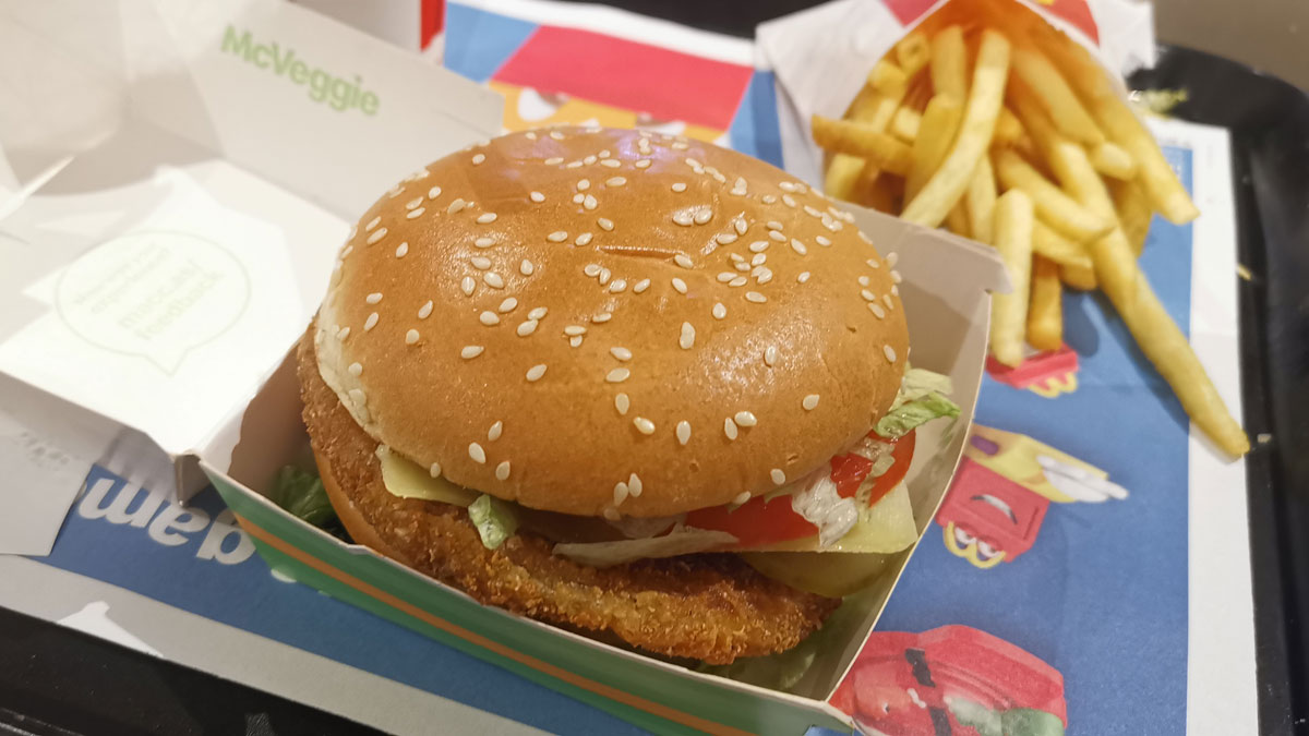 Taste Test: McDonald’s McVeggie Deluxe Burger