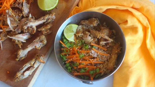 Leftover Chicken Wings Are Perfect in Cold Noodle Bowls