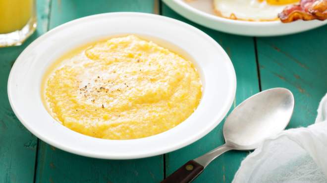 Cook Your Grits in a Golden Corn Stock