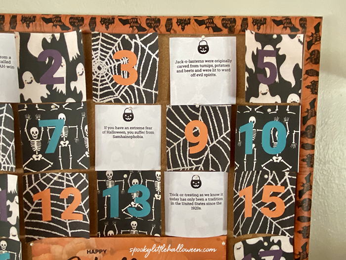 DIY Halloween Calendars to Countdown to the Spookiest Day of the Year