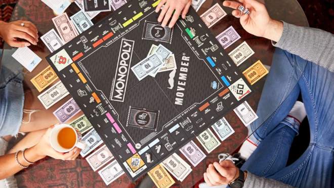 Monopoly Has Released a New Moustache Edition Just In Time for Movember