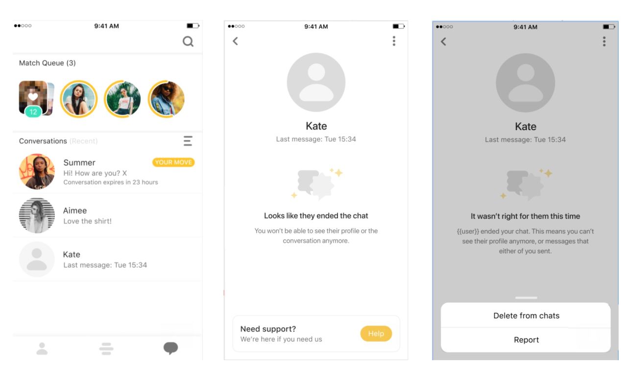 Bumble’s New Safety Tool Stops Jerks From Using the ‘Unmatch’ Function to Ghost Victims