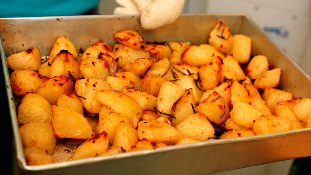 This One Simple Trick Makes The Crunchiest Roast Potatoes