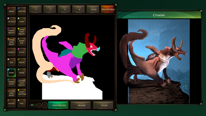 Turn Your Doodles into Detailed Monsters with Google’s ‘Chimera Painter’ Web App