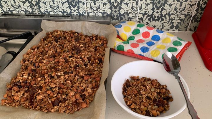 Turn Leftover Dried Fruit into Delicious Granola