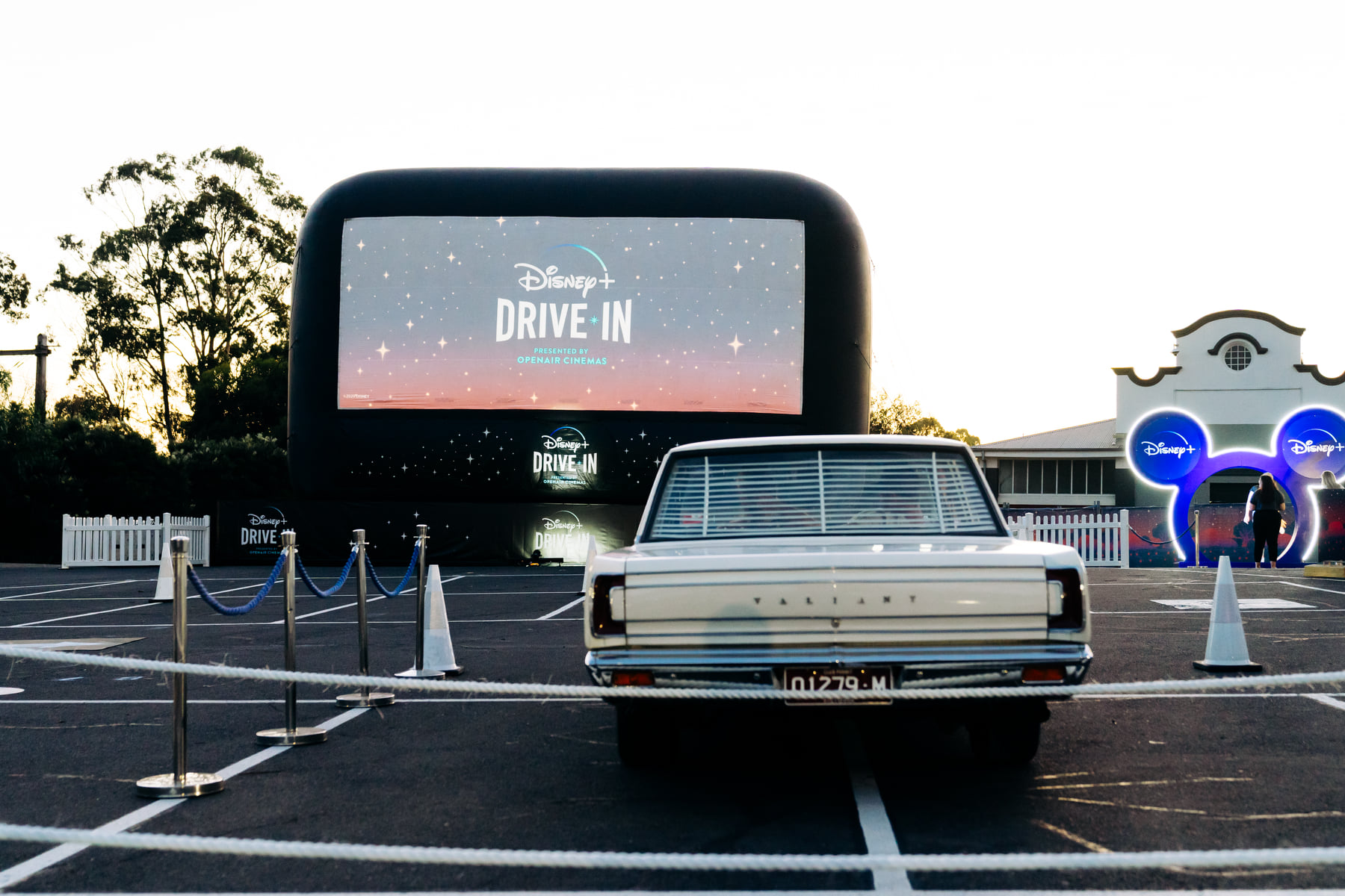 melbourne Disney+ drive in cinema