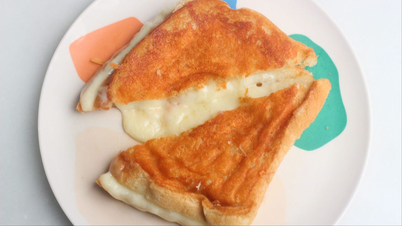 Give Your Grilled Cheese Sandwich a Parmesan Crust