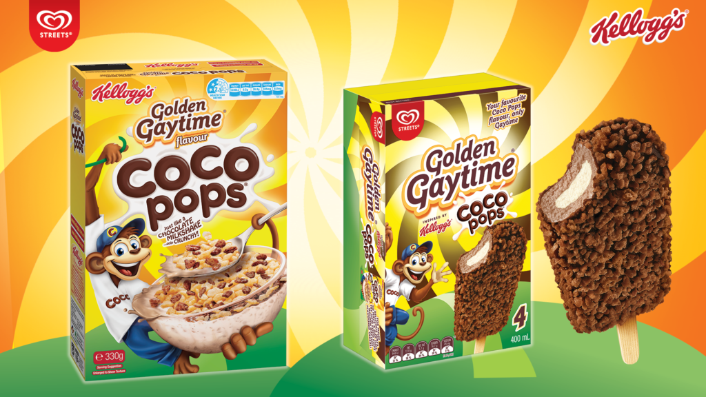 Golden Gaytime and Coco Pops