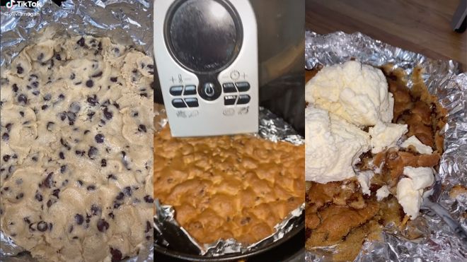 How to Make This Unreal Giant Cookie in an Air Fryer