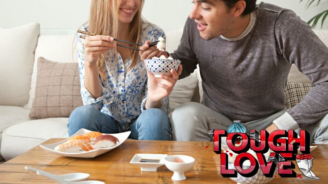 How Do You Tell Your Boyfriend to Stop Eating Your Takeout?