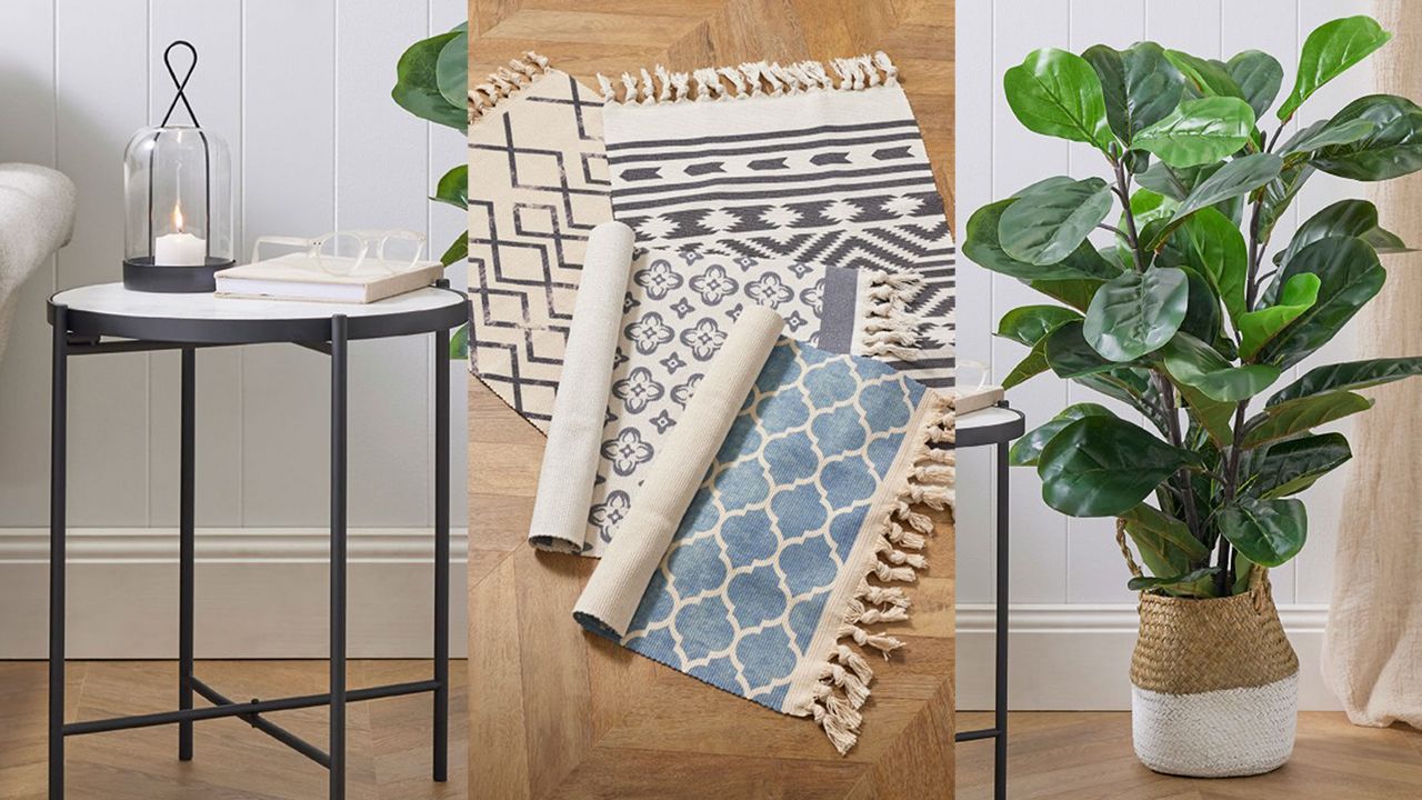 Coles’ New Homewares Range Includes a Fancy Marble Table for ~Checks Notes~ $49.99